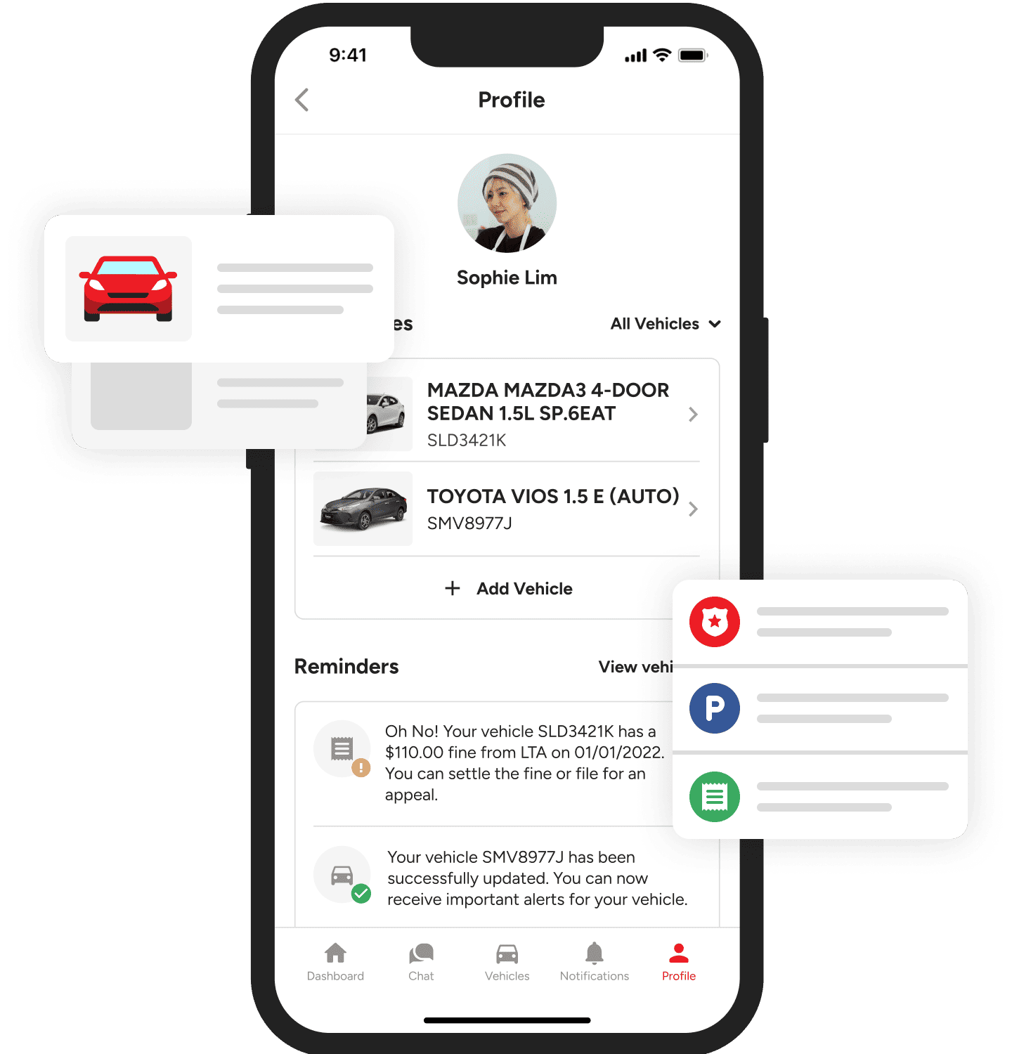 Motorist App Smart Reminder