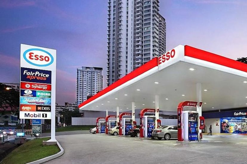 Esso Petrol Stations In Singapore Locations Promotions Facilities
