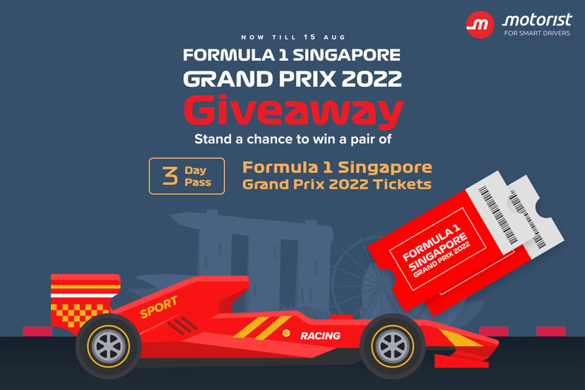 Formula1 Ticket Giveaway With Motorist