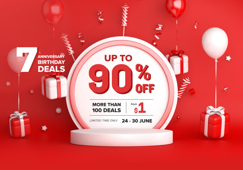 7th Anniversary Deals App Banner