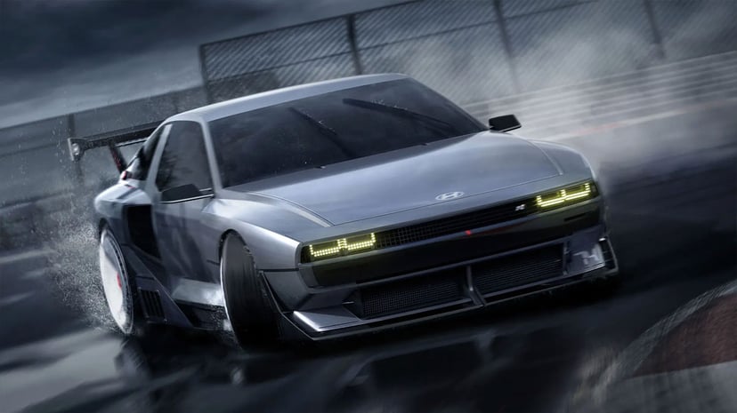 All That's Old Is New Again: Hyundai Releases Retro-Futuristic N Vision 74 Concept Car, Promises Hydrogen Fuel Cell Greatness, photo 1