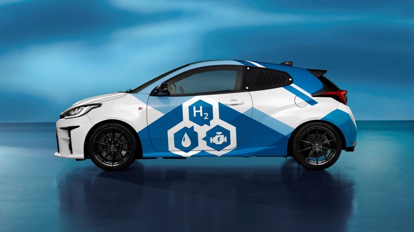 Hydrogen-Powered Toyota GR Yaris H2 Hot Hatch Makes WRC Debut, photo 6