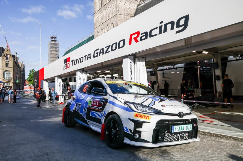 Hydrogen-Powered Toyota GR Yaris H2 Hot Hatch Makes WRC Debut, photo 4