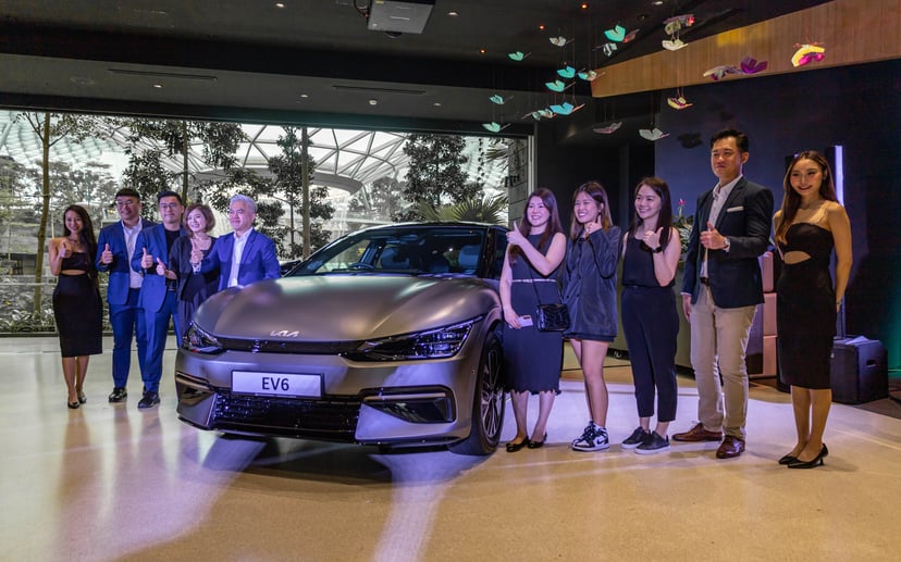 The Future is Now: Kia's Latest EV6 Electric Sports Crossover Officially Unveils in Singapore, photo 2