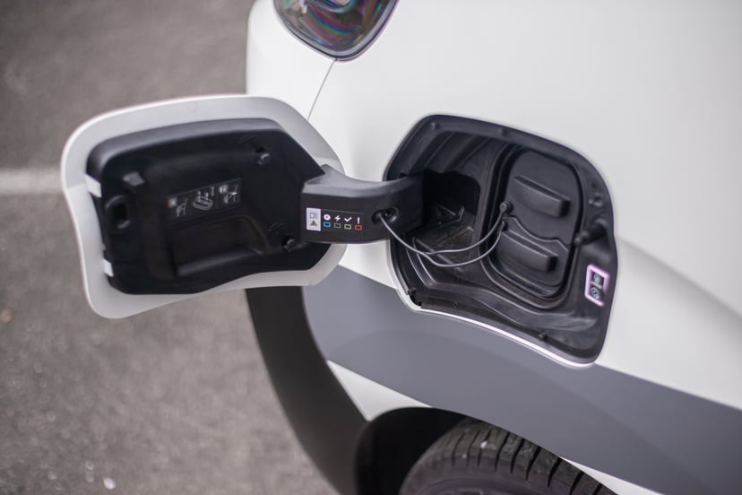 Citroen E Dispatch Charging Port