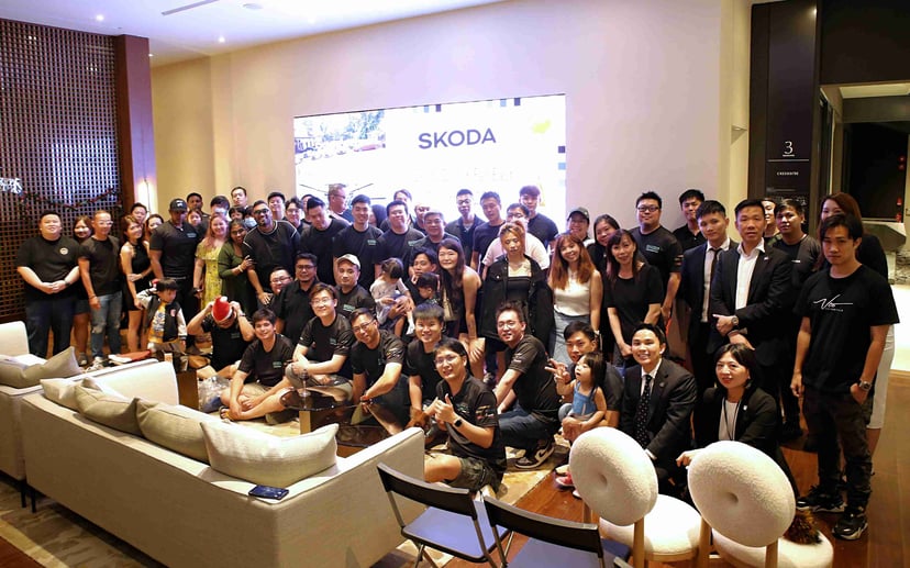 Skoda Club Singapore celebrates the festive season with friends, families and Far East Organization, photo 5