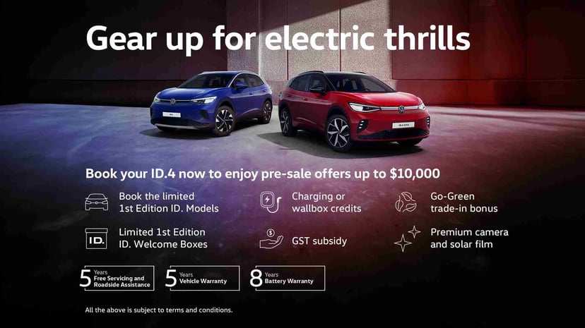 Volkswagen Singapore Begins Online Reservations For The Id4 And Id5 Promotional Prices For Vw And Skoda Cars