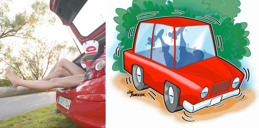 Sex in the car - “carma sutra” and the caravans of love, photo 2
