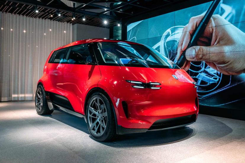 Porsche minibus prototype, Vision Renndienst, appears in Asia for the first time at Porsche Studio Singapore, photo 1