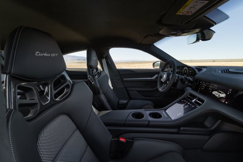 13. Taycan Turbo Gt With Weissach Package Interior