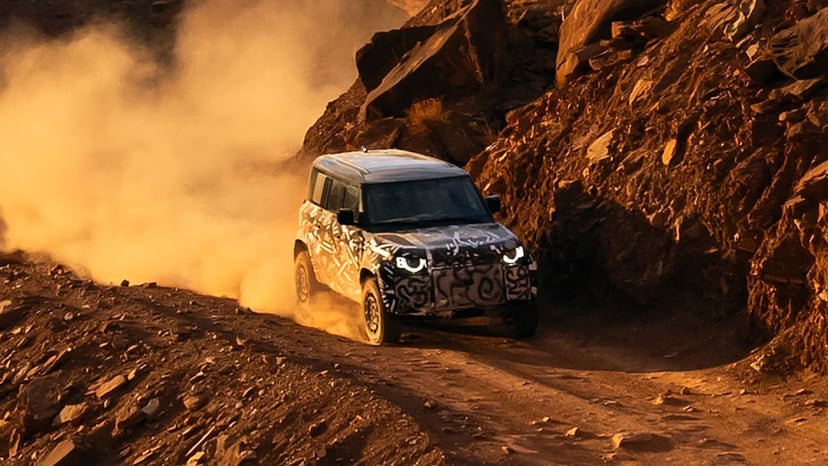 Land Rover Teases Defender Octa A V8 Powered Flagship Luxury Off Roader