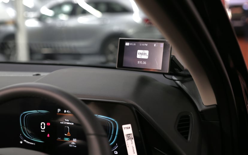 All new cars registered from 1 May 2024 will come pre-fitted with the ERP 2.0 OBU, photo 1