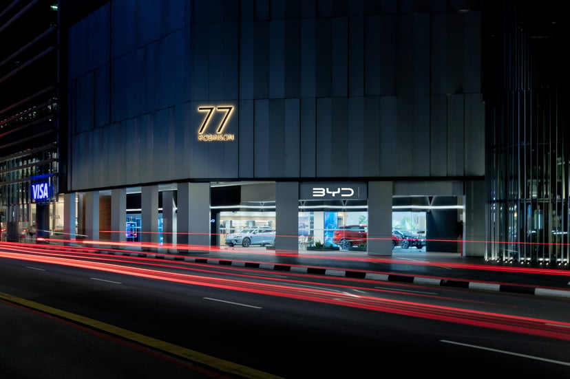 BYD sets up shop in CBD with new Harmony Auto showroom at 77 Robinson Road, photo 1
