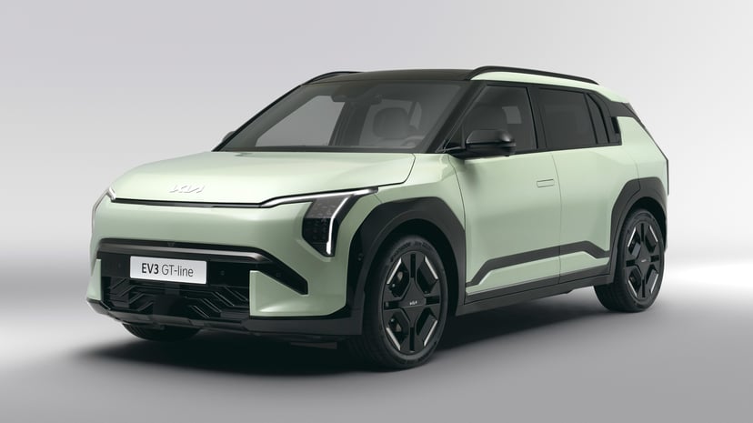 Kia Ev3 Gtline Aventurinegreen Exterior Highres 001 Fotor