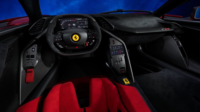 The new Ferrari F80 is a 1,200hp limited-edition supercar with F1 tech and aerodynamics, photo 5