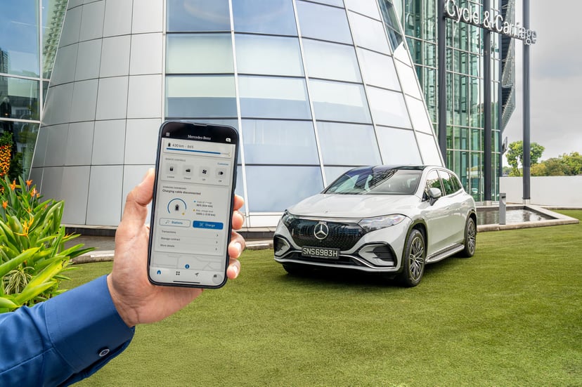 Mercedes-Benz Singapore's new charging service combines access to over 3,000 EV charging stations in one app, photo 1