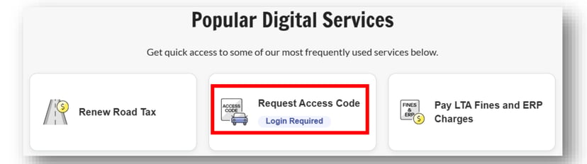 Lta Introduces Access Code For Motor Dealers And Relevant Service Providers To Obtain Certain Vehicle Information Such As Paper Value