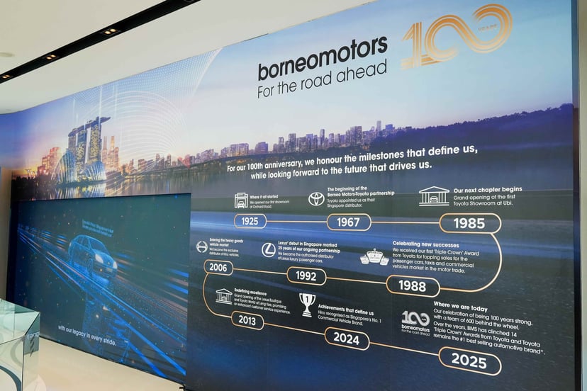 Borneo Motors Singapore Celebrates Its Centennial In 2025