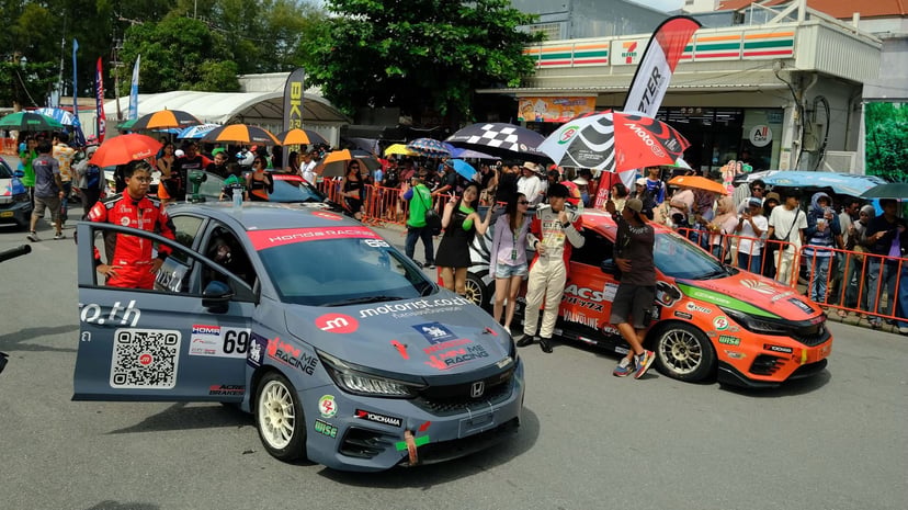 A Difficult Weekend At The Songkhla Grand Prix For The Motorist Racing Department
