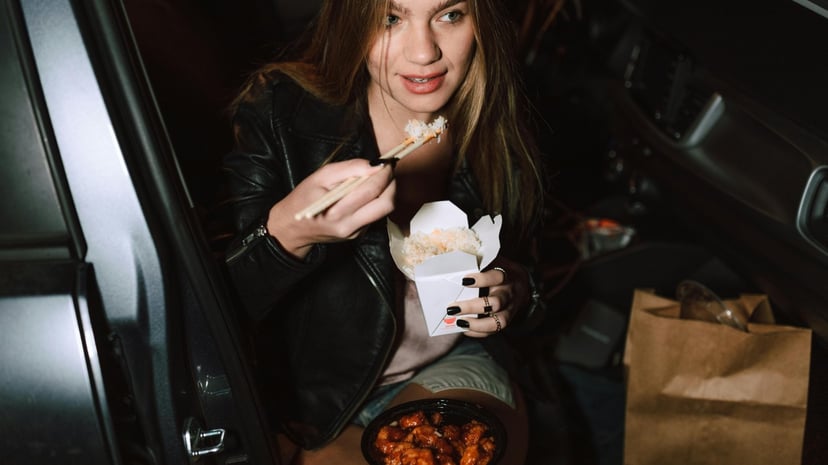 Eat In Car