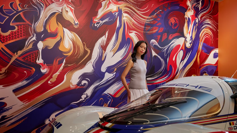 From Le Mans To Lunar Year Porsche Races Into The Year Of The Horse With Singaporean Artist Priscilla Tey Feature