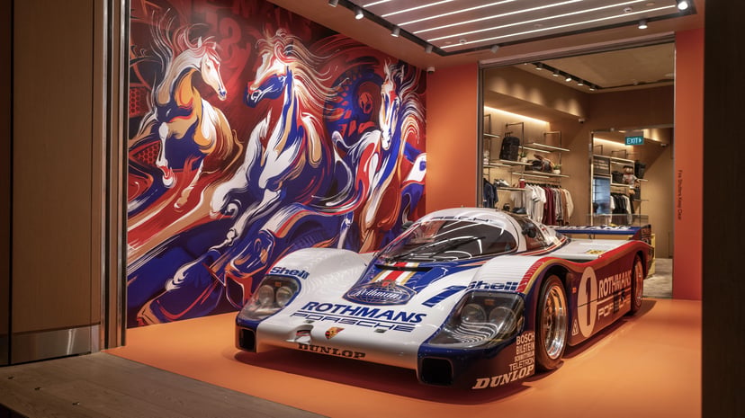 From Le Mans To Lunar Year Porsche Races Into The Year Of The Horse With Singaporean Artist Priscilla Tey