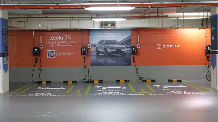 Singapore’s Largest Public Ev Charging Hub Opens In Great World