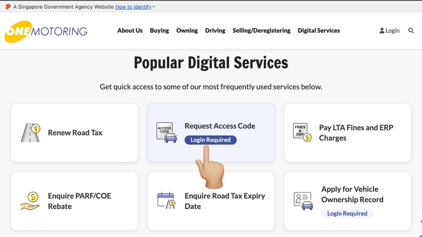 Motorist Guide To Getting An Lta Access Code