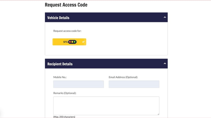 Motorist Guide To Getting An Lta Access Code
