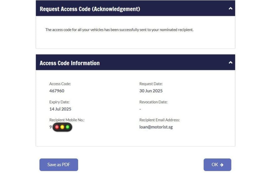 Motorist Guide To Getting An Lta Access Code