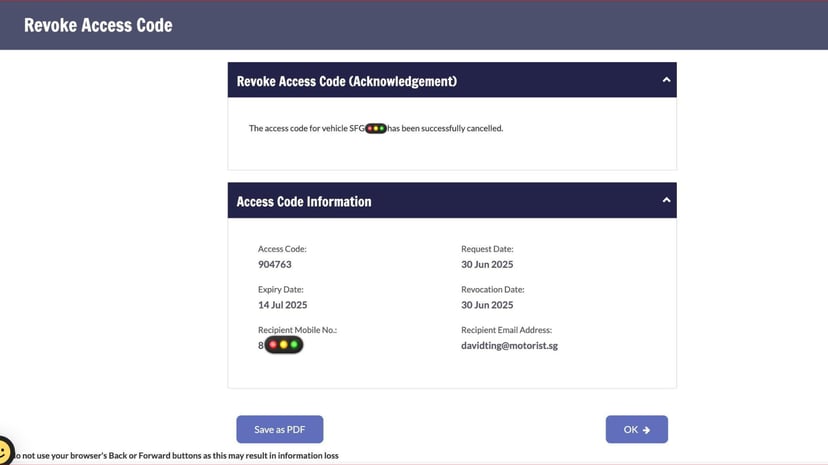 Motorist Guide To Getting An Lta Access Code