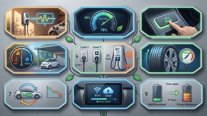 Everyday Habits That Help Extend Ev Battery Life