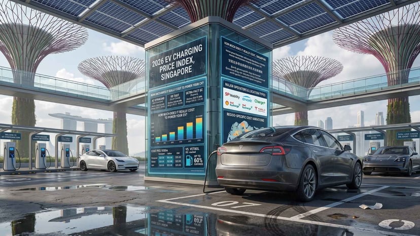 2026 Ev Charging Price Index Singapore How Much Does It Really Cost To Power Your Ev