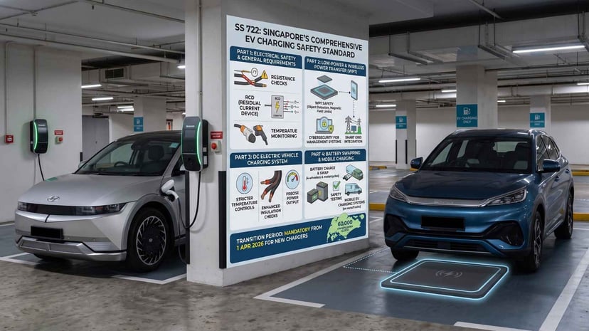 SS 722 charging standard: EV safety in Singapore, photo 1