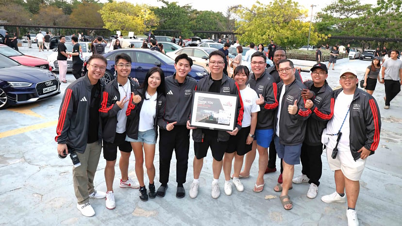 Car Club Audi4n5 Sg Ringed In Its 3rd Anniversary At Sentosa Cove