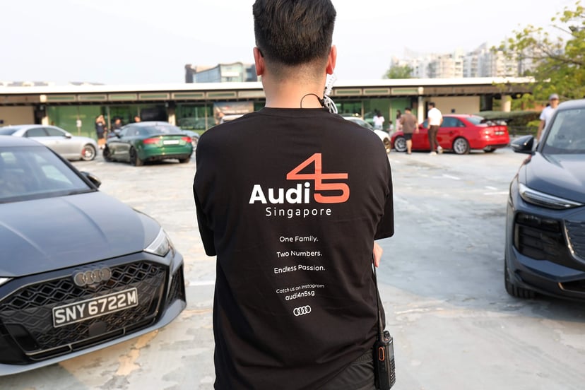 Car Club Audi4n5 Sg Ringed In Its 3rd Anniversary At Sentosa Cove