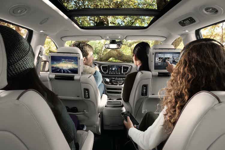 Family In A Car