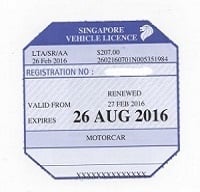 Motorist Ethoz Vehicle License 2
