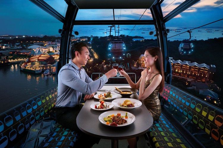 faber peak cable car dining