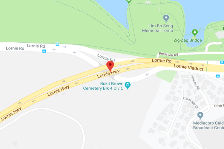 Motorist Lornie Road Map Avoid Peak Hour Rush Singapore 2019