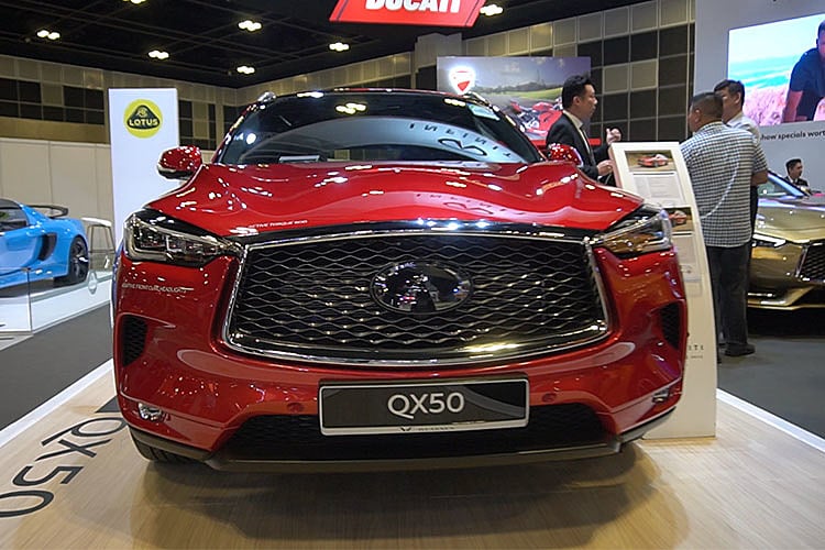 Motorist Singapore Motorshow 2020 Infiniti Qx50