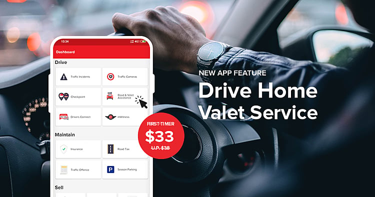 Valet App Banner