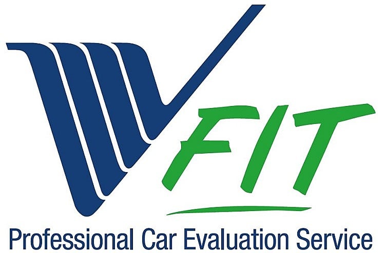 V Fit Logo Professional Car Evaluation Service