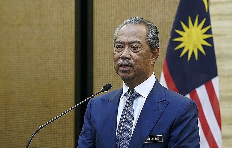 Motorist Malaysia Pm Muhyiddin Yassin