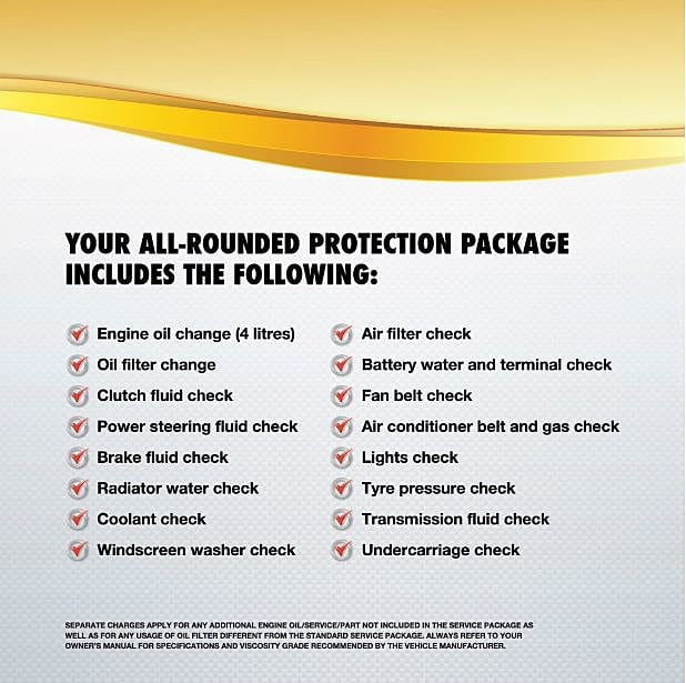 Motorist Spc Lubricants Shopee Servicing Package Details