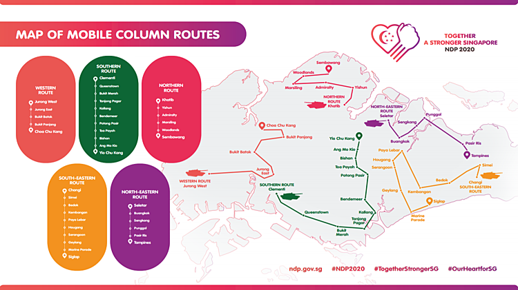 Motorist Ndp2020 Where To See The Mobile Column And Red Lions Mobile Column Aug 2020