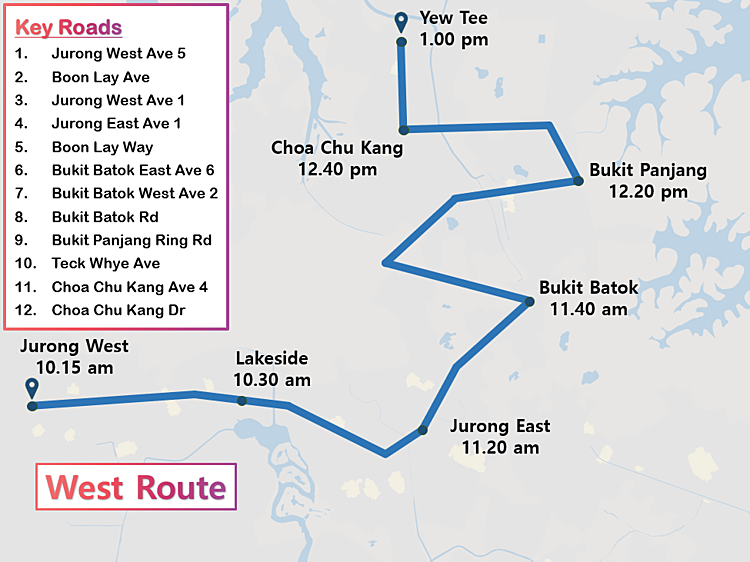 Motorist Ndp2020 Where To See The Mobile Column And Red Lions Western Route Aug 2020