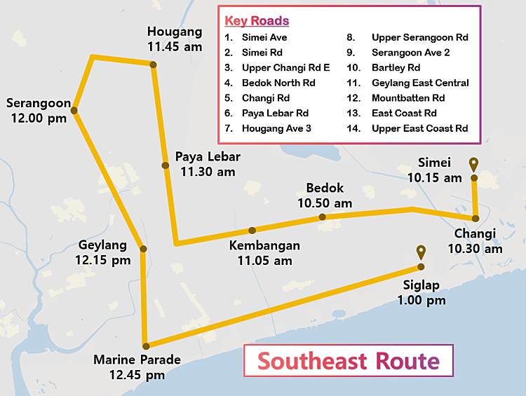 Motorist Ndp2020 Where To See The Mobile Column And Red Lions Aug South Eastern Route 2020