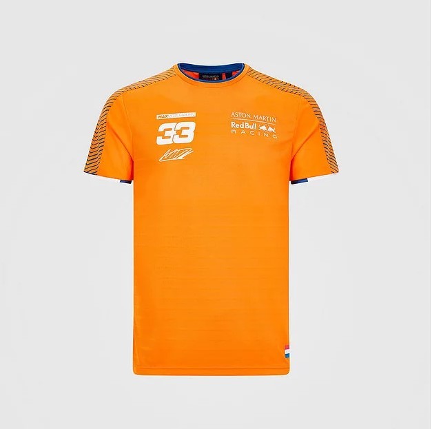 Max Verstappen Orange Tee Front
