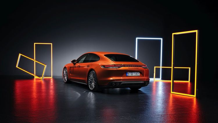 07 Panamera Turbo S Rear 